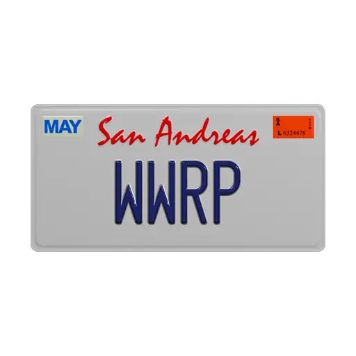 Номерной знак