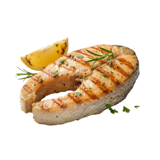 Жареный рыбный стейк