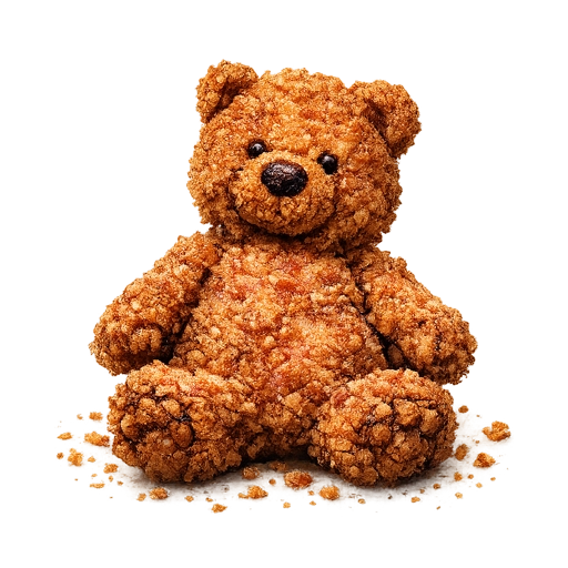 Жареная потрепанная игрушка