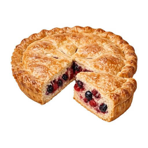 Ягодный пирог