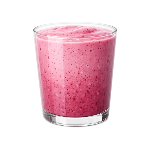 Ягодный молочный коктейль