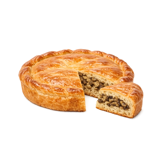 Грибной пирог